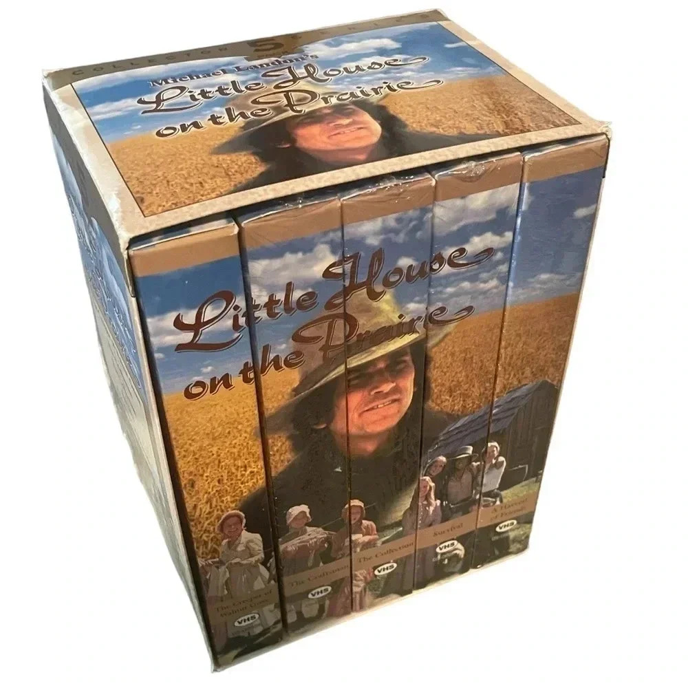 Michael Landon’s Little House on the Prairie 5 Series VHS Pack